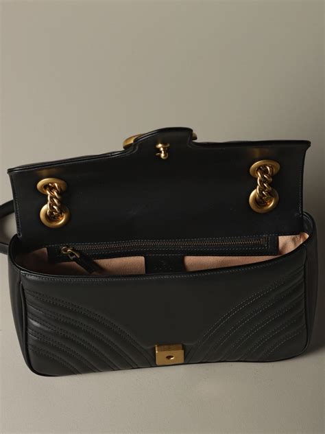 borse gucci con fiocco nera pelle|Gucci borse.